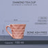 Diamond Multicolor Tea Cups (Set of 6) - The Earth Store - Cup Sets